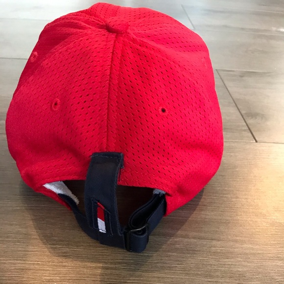 Vintage Tommy Hilfiger Red Strap Back Hat - Picture 4 of 7